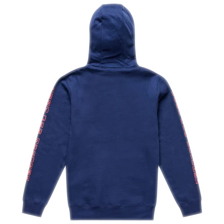 Pullover Hoodie - Happy Dayz dark blue