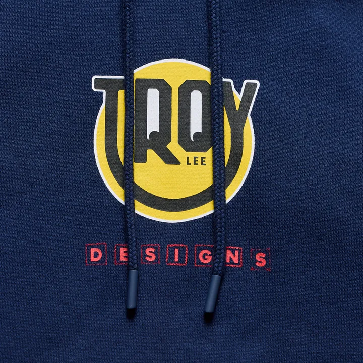 Pullover Hoodie - Happy Dayz dark blue