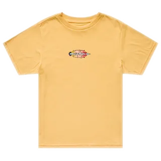 Womens Short Sleeve Tee - Featherlite orange