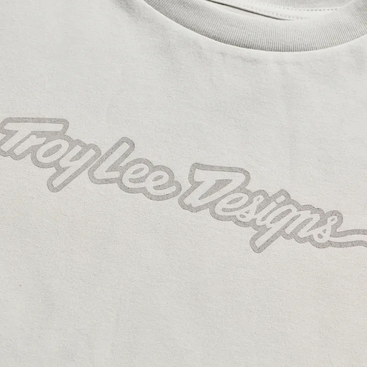 Womens Short Sleeve Tee - Signature beige