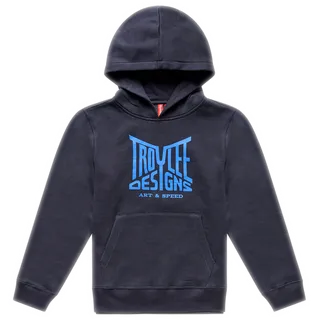 Youth Pullover - Handlebar blue