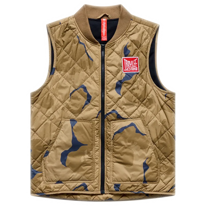 Ruckus Ride Vest - Flow Camo brown