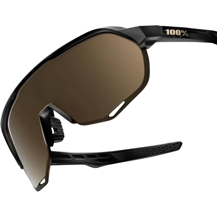 Brille S2 Matte Black-Soft Gold Mirror Lens