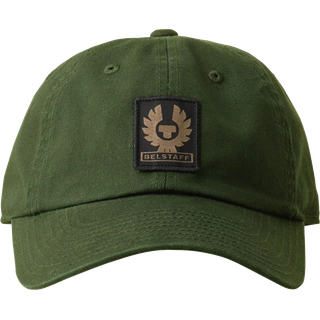 Casquette logo Cap Phoenix en sergé de coton vert