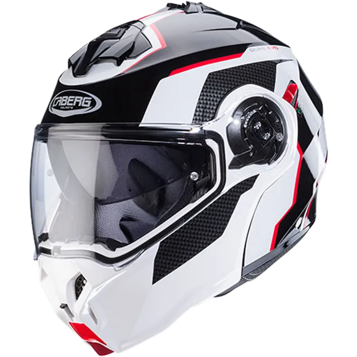 Casque Modulable Duke Evo Move noir-blanc-rouge