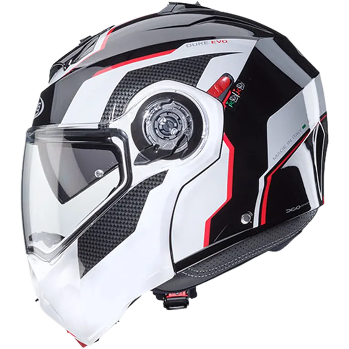 Casque Modulable Duke Evo Move noir-blanc-rouge