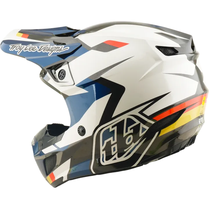 SE5 Polycarbonate Helmet - Roamer white-blue-black