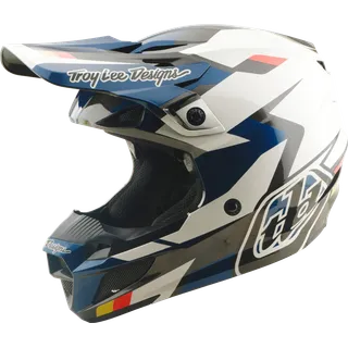 SE5 Polycarbonate Helmet - Roamer white-blue-black
