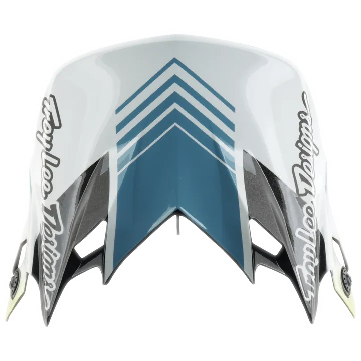 Youth GP PRO Helmet - Segment grey-blue-yellow