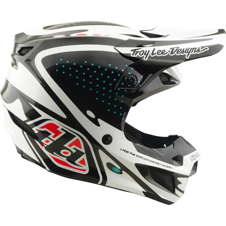 SE5 Polycarbonate Helmet - The Line white-black-red