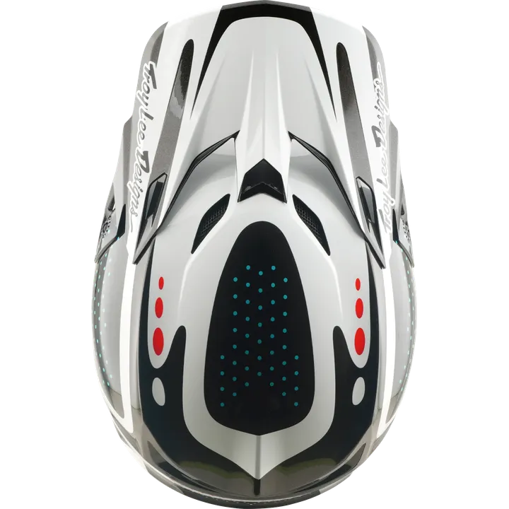 SE5 Polycarbonate Helmet - The Line white-black-red