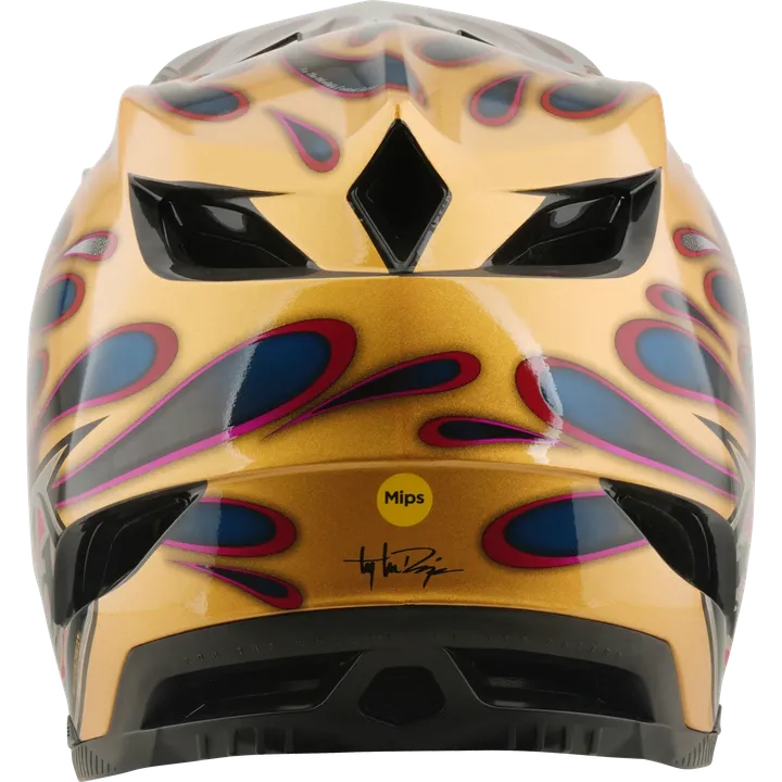 SE5 ECE Carbon Helmet - Overspray black-gold-grey