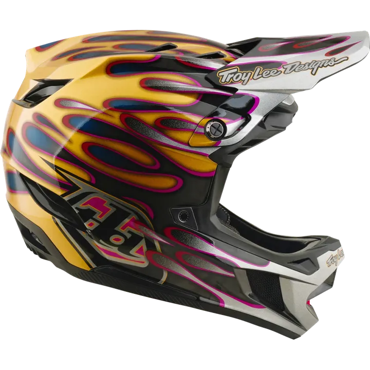 SE5 ECE Carbon Helmet - Overspray black-gold-grey