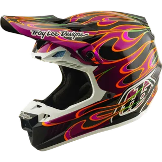 SE5 ECE Carbon Helmet - Torched black-violet-gold