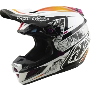 SE5 ECE Composite Helmet - Lined Up black-white-violet