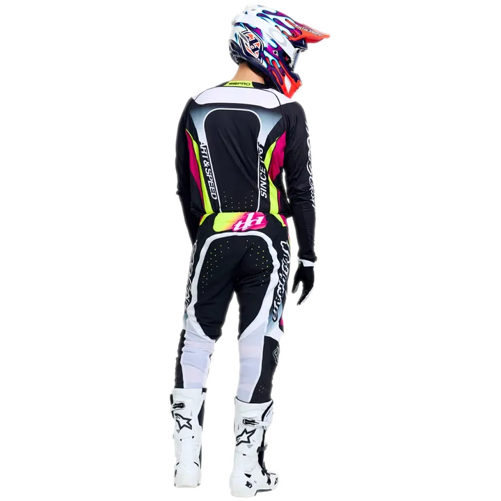SE PRO Pant - Salvo black-white-violet