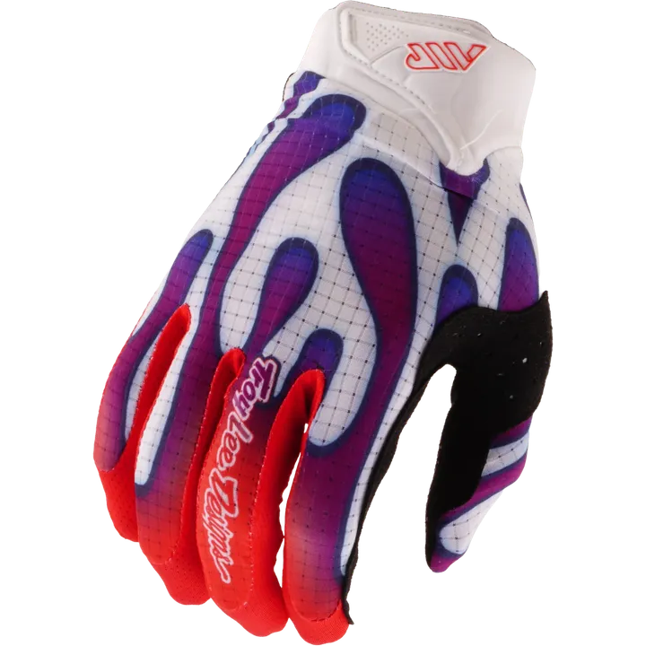 Youth Air Glove - Overspray white-violet