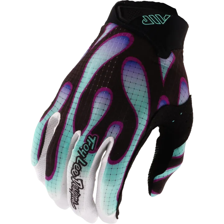Air Glove - Overspray black-turquoise