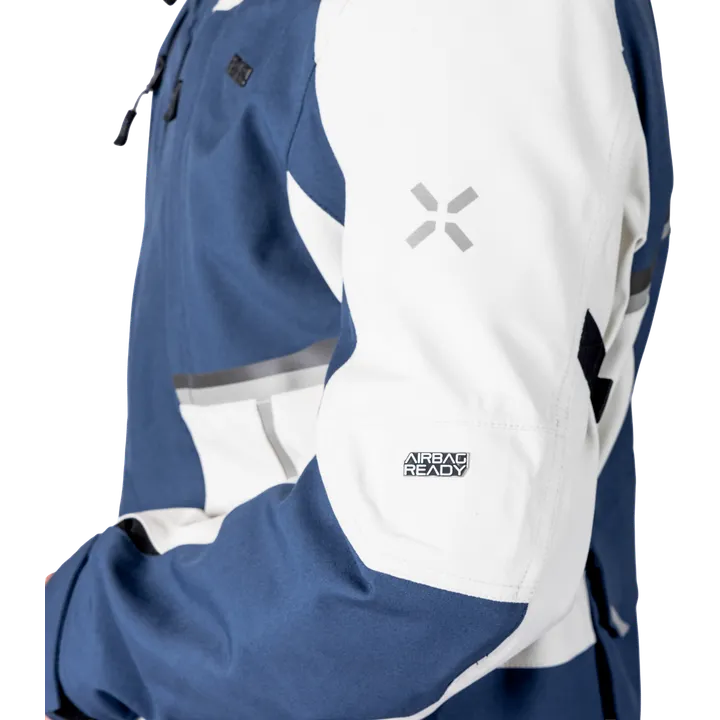 Tourster-STX 1.0 Laminatjacke blau-cool grey