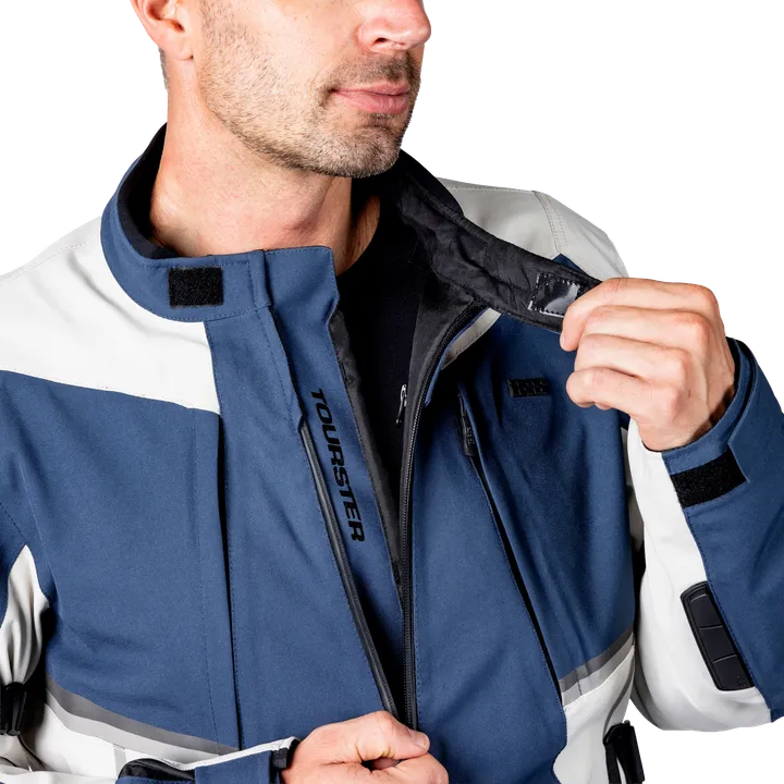 Tourster-STX 1.0 Laminatjacke blau-cool grey