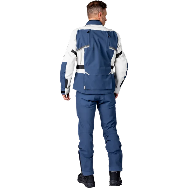 Tourster-STX 1.0 Laminatjacke blau-cool grey