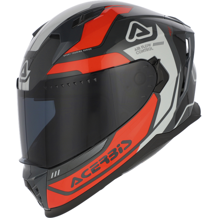 Integralhelm X-Way orange-grau