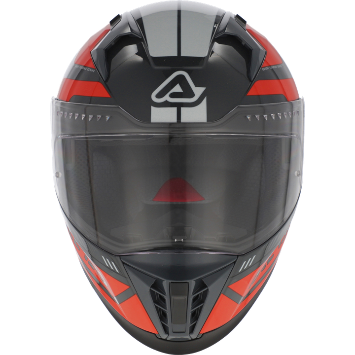 Integralhelm X-Way orange-grau