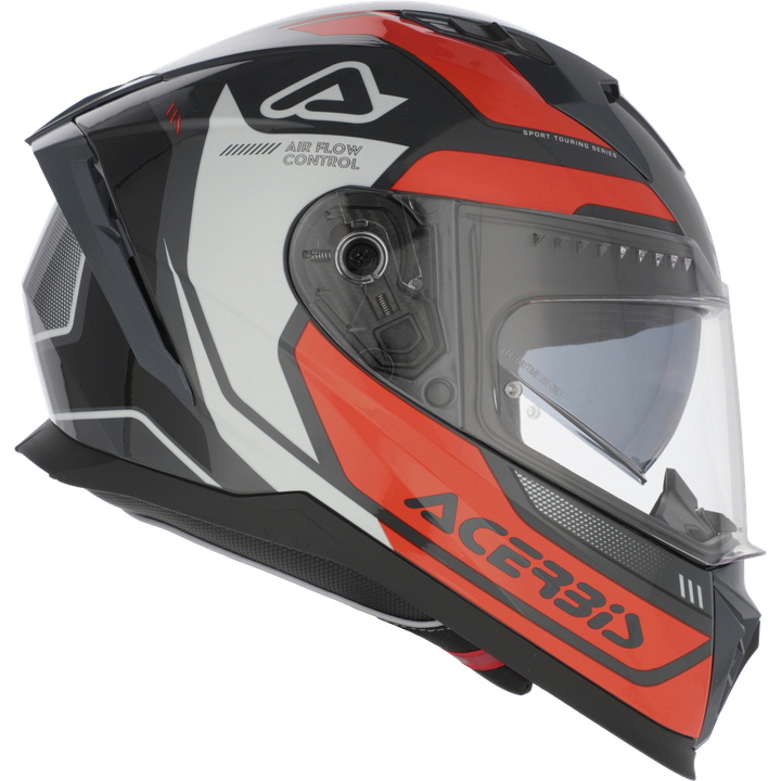 Integralhelm X-Way orange-grau