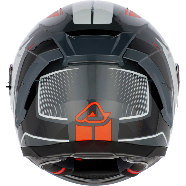 Integralhelm X-Way orange-grau