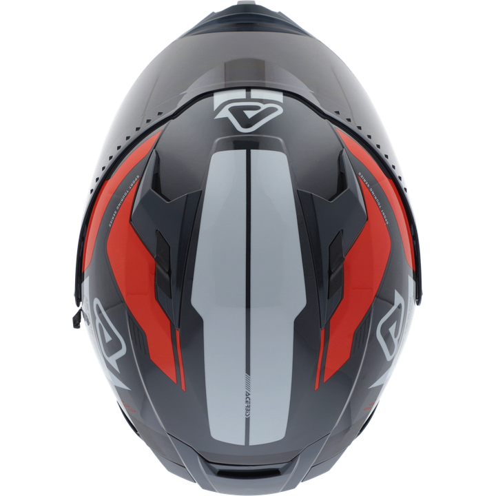 Integralhelm X-Way orange-grau