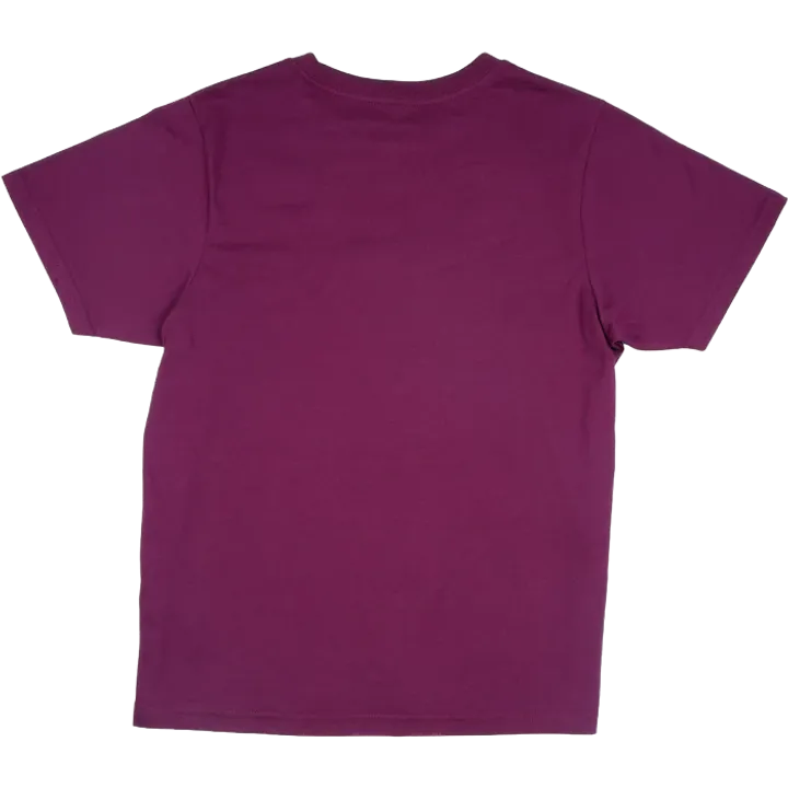 Womens Short Sleeve Tee - Happy Dayz violet