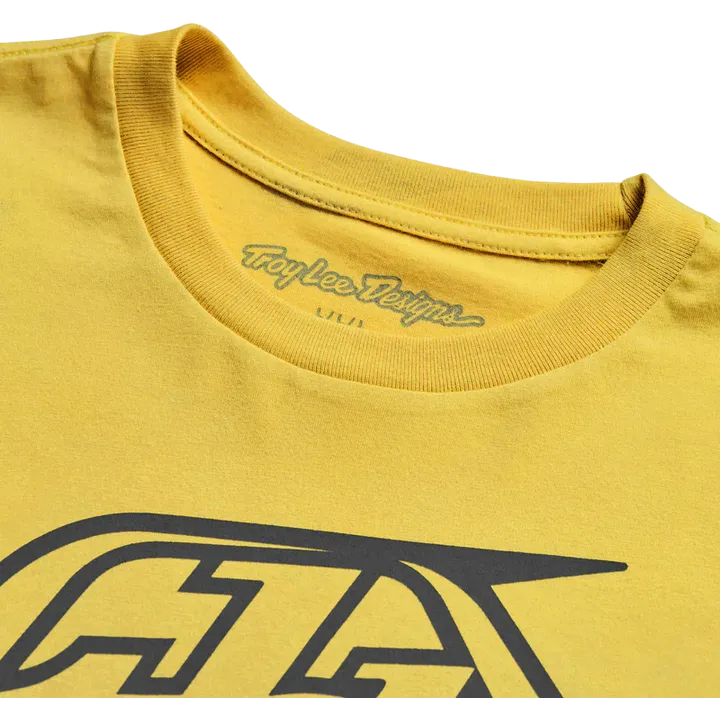 Youth Short Sleeve Tee - Badge yellow