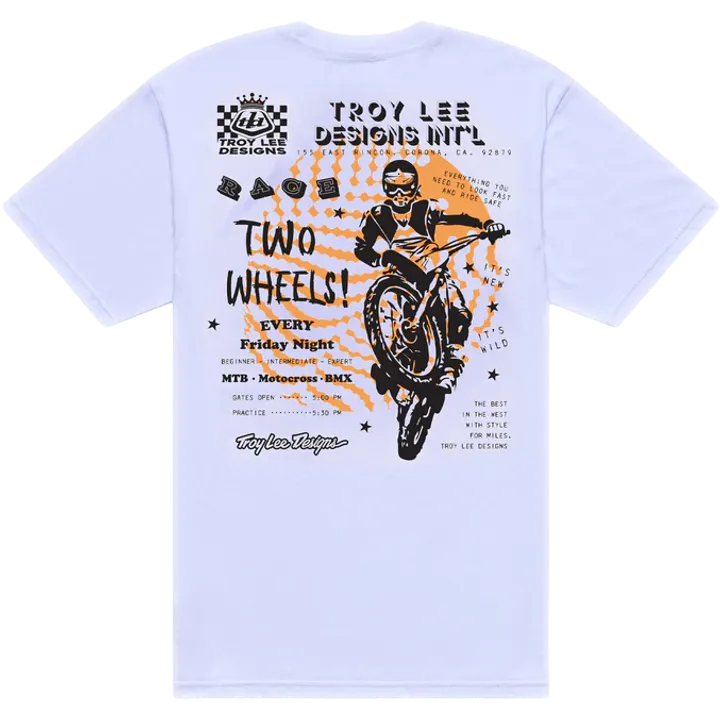 Short Sleeve Tee - Friday Night white