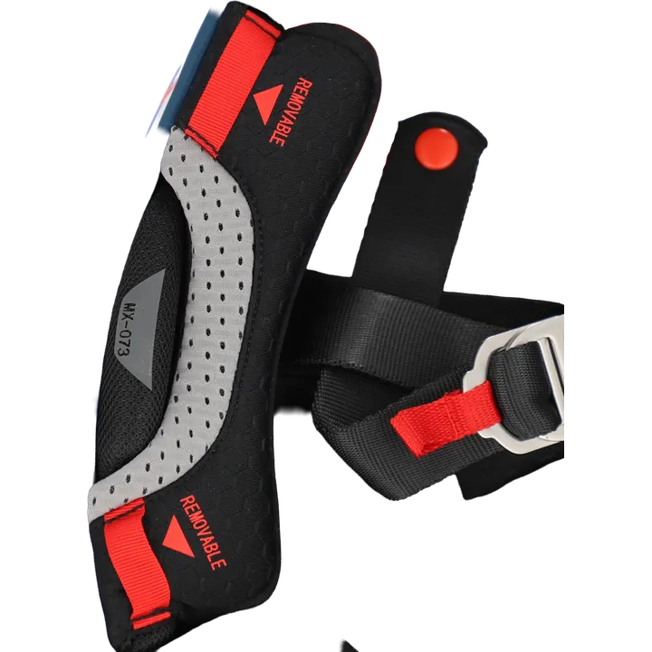Casque de motocross AIRSTRIKE-X blanc-bleu-rouge
