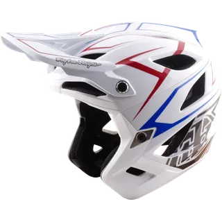 Stage Stunt AS Helmet - Pinstripe white