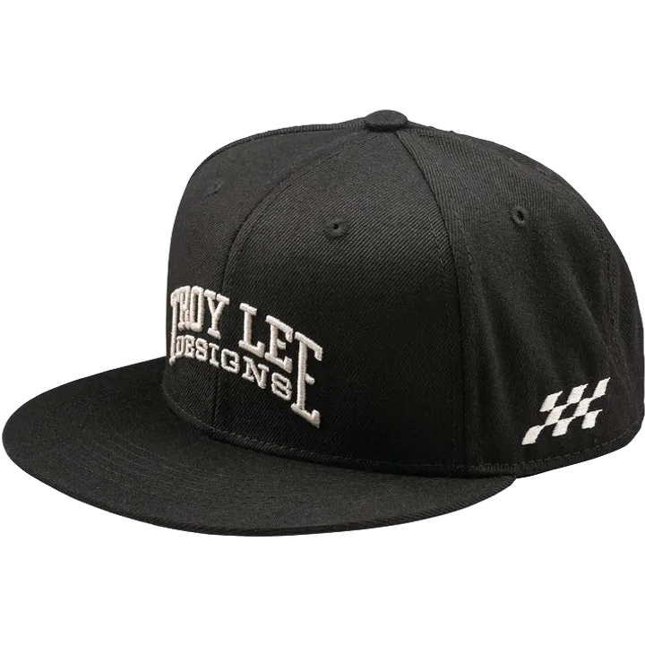 Flat Bill Snapback - Scholar schwarz