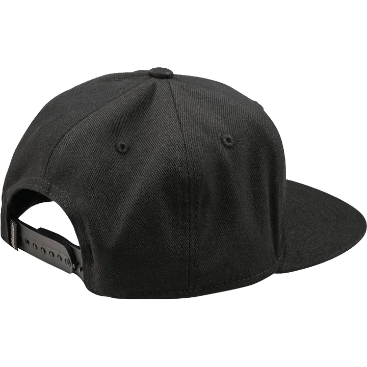 Flat Bill Snapback - Scholar schwarz