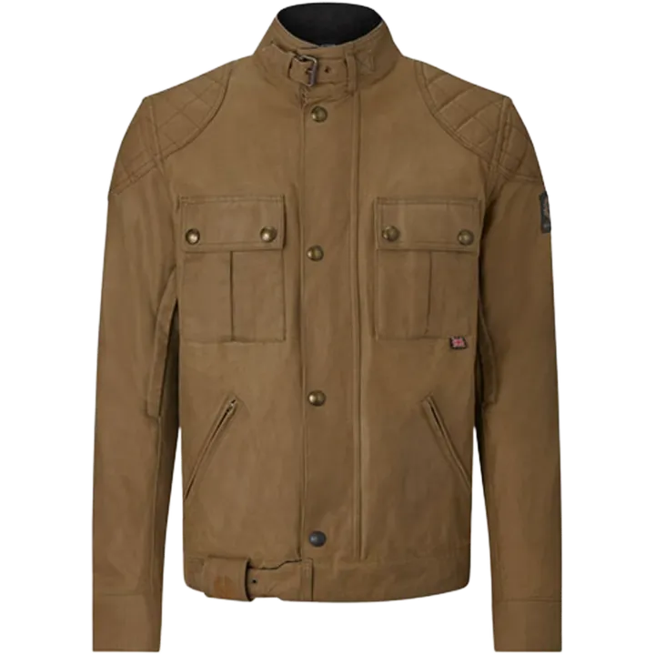 Jacke Brooklands Waxed Cotton braun