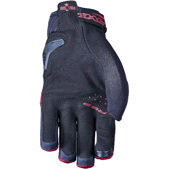 Handschuhe Damen RS3 EVO dunkelrot-grau