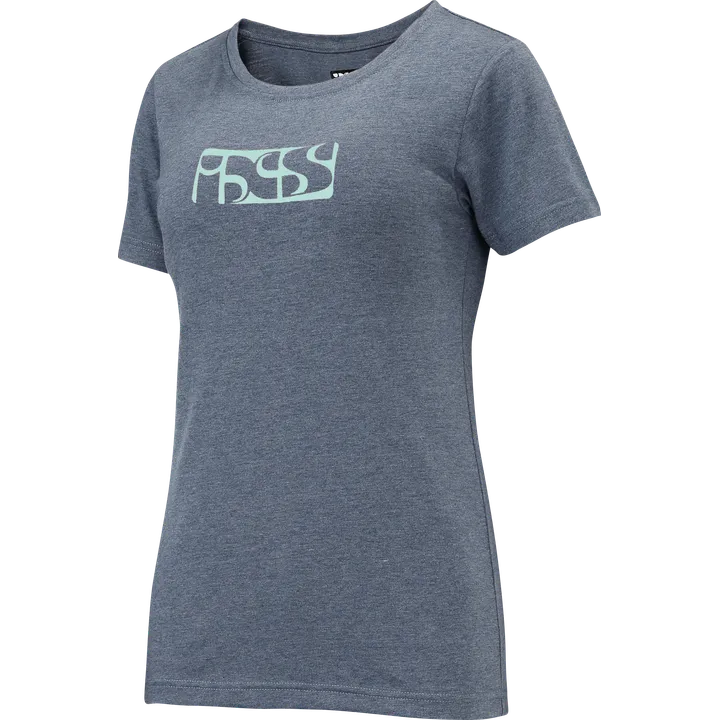 Brand Tee Damen marine-türkis