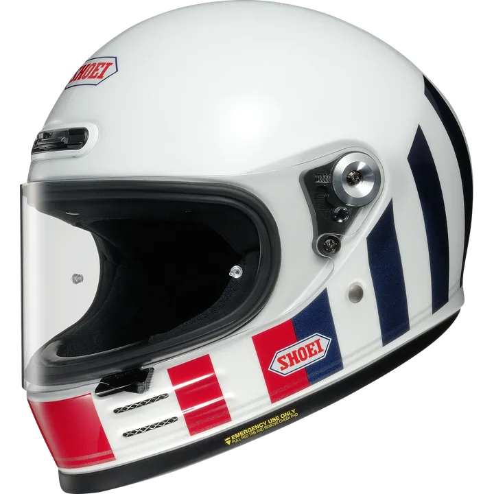 Integralhelm Glamster Resurraction TC-10 weiss-schwarz-rot