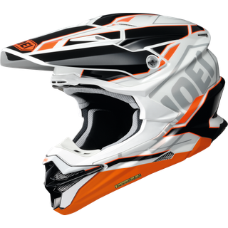 Casque Motocross VFX-WR Allegiant TC-8 blanche-noir-orange