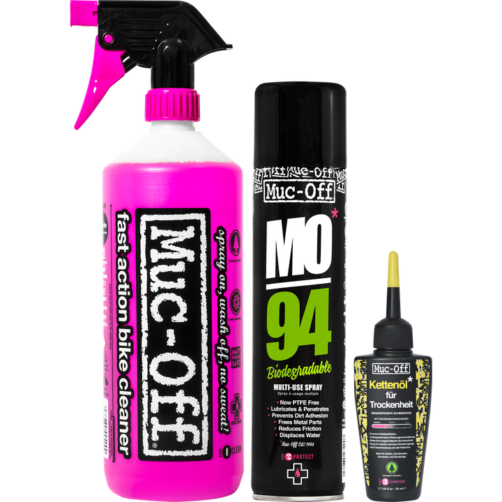 Wash, Protect and Dry Lube Kit